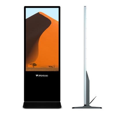 China 43'' Android Advertising Digital Signage Media Player Floor Standing for sale