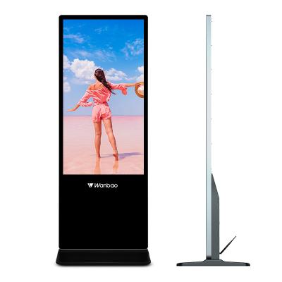 China Hot Sale 55 Inch Touch Screen Kiosk Wifi 64G Advertising Display Player for sale