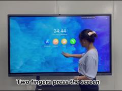 Big Screen Infrared Interactive Whiteboard 20 Points Interactive LED Panel