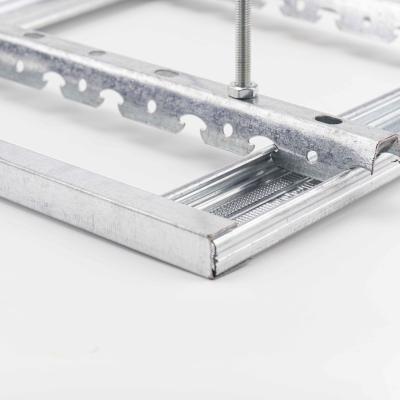 Chine Plafond ignifuge de plaque de plâtre de cadre en métal, largeur en acier de la quille 18mm de la lumière 50# à vendre