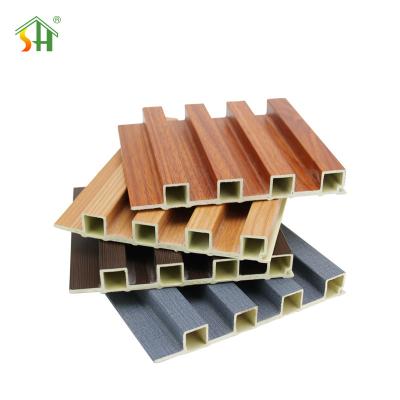 China Composite Wpc Wall Panel Impact Resistance Exterior Decoration Wall board for sale