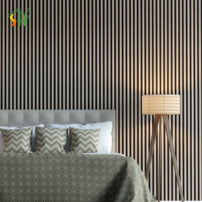 China Wooden Grain Wpc Wall Panel UV radiation Wood Plastic Composite Flute for sale