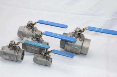 China 2 PC THREAD BALL VALVE,WCB/SS304/SS316 for sale