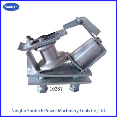 China SHCZ-0.5 Aluminum Cable Pulling Tools Angeld Crossarm Mounted Stringing Block for sale