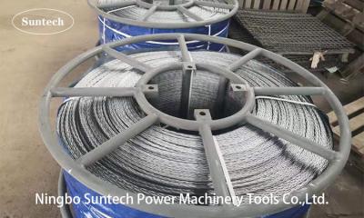 China Non Rotating Anti Twist Galvanized Steel Pilot Wire Rope for sale