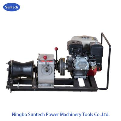 China Power Construction Portable Capstan Winch, Hoist Pole Setting 8 Ton Winch for sale