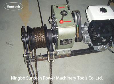 China Precisión del tirador del cable del torno de la mano de la construcción de la línea eléctrica/del pequeño tirador del alambre alta en venta