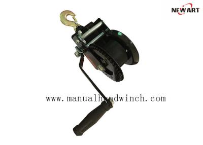 China 1200Lbs Hand Winch , Manual Winch With Ratchet / Hand Brake Winch for sale