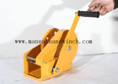 China LDE1800N 1800lbs Hand Crank Winch With Automatic Brake for sale