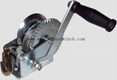 China Small 600LBS 3000LBS Manual Drum Winch for sale