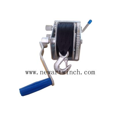 China DHW1000W 1000kg Boat Trailer Hand Crank Winch for sale