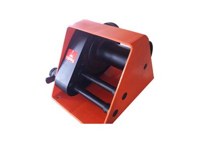 China High Precision GR1000 Red Hand Worm Winch , 2200 Lb Worm Gear Hand Winch for sale
