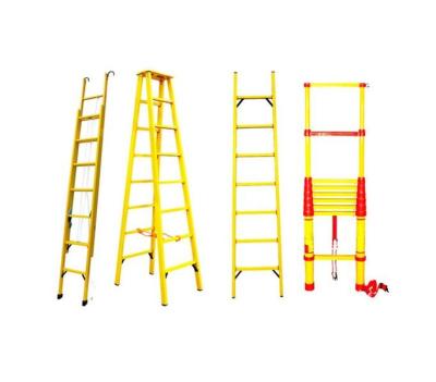 China 8m FRP Fiberglass Extension Ladder Construction Tower Erction Tools for sale