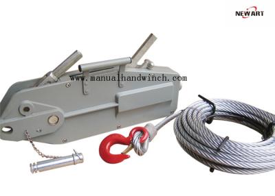 China Durable Wire Rope Hand Pulling Hoist, Wire Puller Hoist For Transmission Line for sale