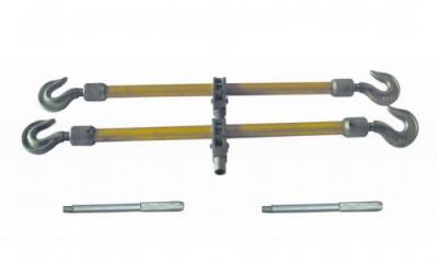 China Aluminum Alloy Double Hook Turnbuckle Stringing Of Transmission Line for sale