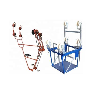 China Four Bundle Conductors Overhead Line Bicycle Overhaul Vehicle Inspection Trolley for sale