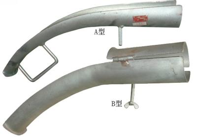 China Guardia de acero galvanizado For Single Roller de la protección del cable de la placa de la curva en venta