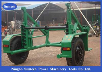 China Customized Cable Drum Trailer 3T 12T High Load Bearing Capacity for sale