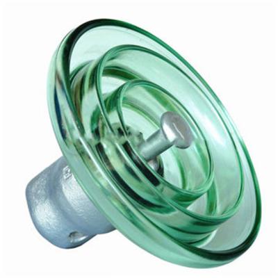 China Anti Fouling 240kN Toughened Glass Electrical Insulators for sale