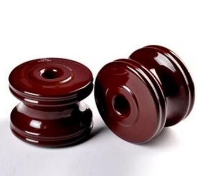 China IEC 61109 Pin Type Ceramic Porcelain Spool Insulator for sale