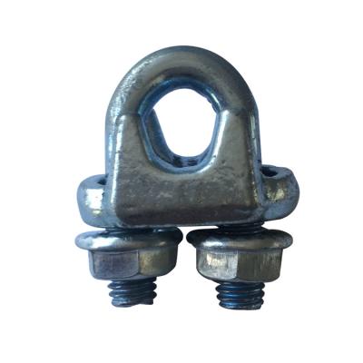China Power Line Carbon Steel Preformed Adjustable Wire Rope Clip Clamp ISO9001 for sale