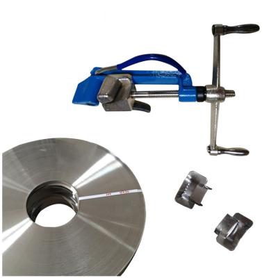 China Multifunction Stainless Steel Manual Pallet Banding Tool for sale