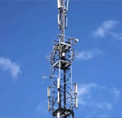 China Torre de antena de acero monopolar de Q235B Q345B Q420 para la difusión en venta