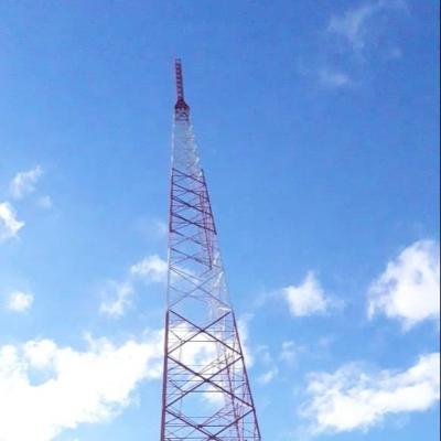 China Torre de acero el 100m de las telecomunicaciones angulares de la TV con la inmersión caliente galvanizada en venta