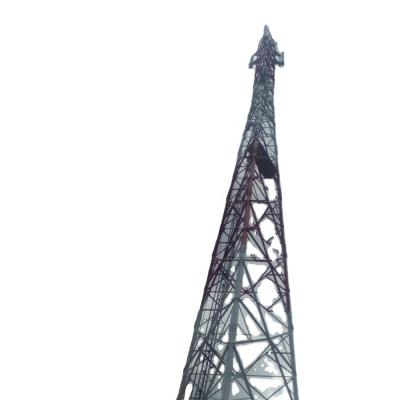 China 110km/H Galvanised Tv Antenna Tower For Telecom for sale