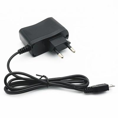 China 5V500mA USB Android Wire Charger ABS European Standard 1m Length for sale
