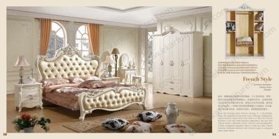 China Alibaba Bedroom Furniture Prices Bed Design Room Furniture 9006 for sale