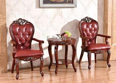 China Wood carved dinning chair antique carved armchair for sale