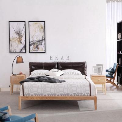 China King Bed Plywood Design Modern Bedroom Furniture for sale