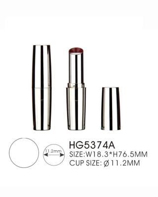 China Drum Shape Unique Lipstick Tubes 11.2mm Inner Cup ABS Base PP for sale