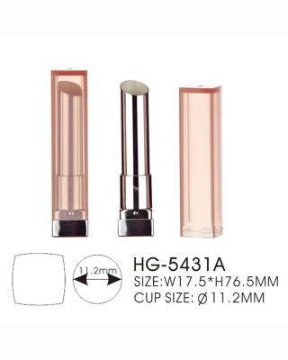 China Cosmetics Square Lipstick Tube Packaging Lipstick Container PP for sale