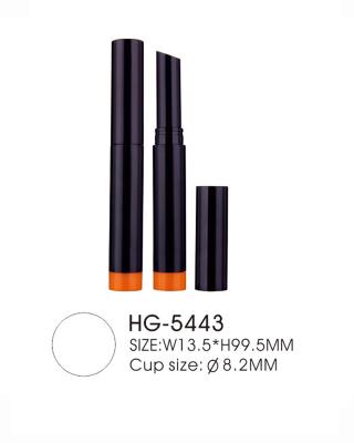 China tubos de encargo de la barra de labios de la taza interna de 8.2m m alrededor del envase delgado de la barra de labios en venta