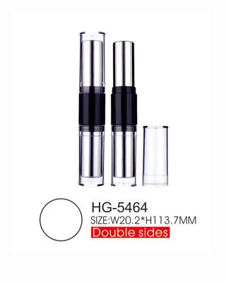 Chine 2 dans des tubes vides de 1 rouge à lèvres doublez l'emballage 12.7mm intérieur de Lipbalm de tasse des côtés 12.1mm à vendre
