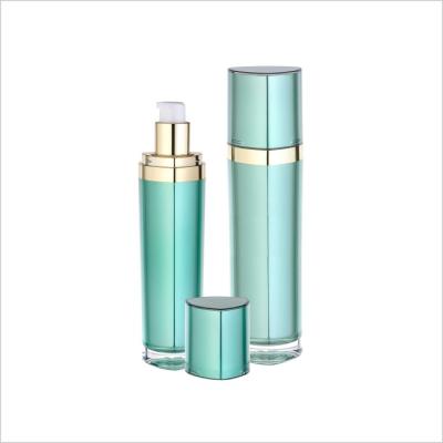 China 15ml 30ml 50ml 120ml Triangle Cosmetic Lotion Bottle Serum Empty Bottles With Pump for sale
