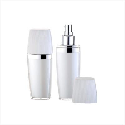 China Skincare Acrylic Lotion Bottle Empty Pump Lotion Bottles PMMA PP for sale