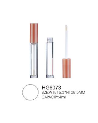 China Recycled Empty Lip Gloss Bottle 4ml Empty Lip Gloss Cases Cylinder for sale