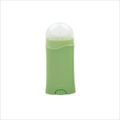 China AS Flat Lip Balm Containers Roll Up Round Soft Deodorant Stick Tube for sale