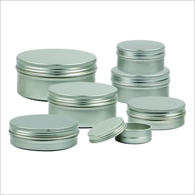 China Tapas selladas tapa de aluminio de aluminio Tin Cans del tarro de la galleta del té de la botella del tornillo y del tarro en venta