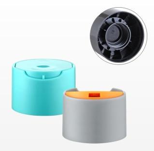 China Os tampões superiores distribuidores de 24/410 de disco comprimem a superfície lisa plástica do tampão de parafuso à venda
