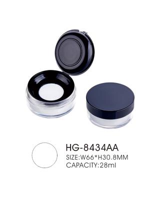 China 8g 10g Empty Loose Powder Case Loose Powder Container With Sifter Screw Cap for sale