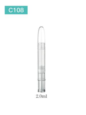 China Embalagem de caneta cosmética de plástico durável de alumínio MOQ 10000 peças à venda