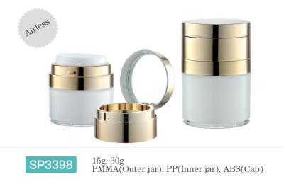 중국 Round Custom Printed Cosmetic Cream Jar Containers PP Inner Bottle Custom Made Colour 판매용