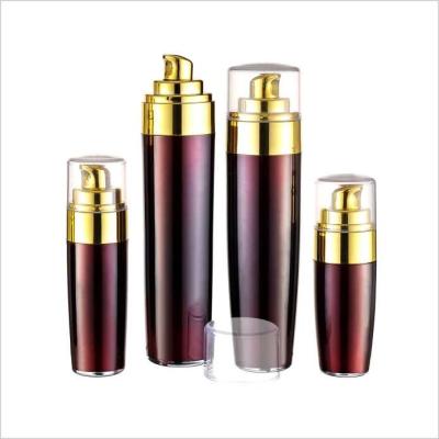 China 15ml 30ml Cosmetic Airless Bottle 60ml 90ml Round Airtight Pump Bottle for sale