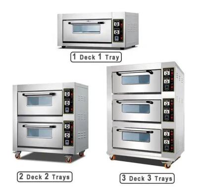 China Customized Stainless Steel and Tempered Glass Electric Baking Oven with Timing Device en venta