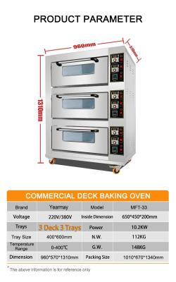 China Customizable Gas Baking Standard Gas Oven Btu Oven With Individual Temperature Control for sale