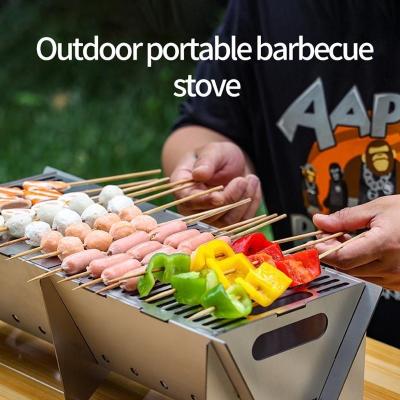 China Outdoor Portable Barbecue Stove Camping Grill BBQ Oven Suitable for Outdoor Activities for sale